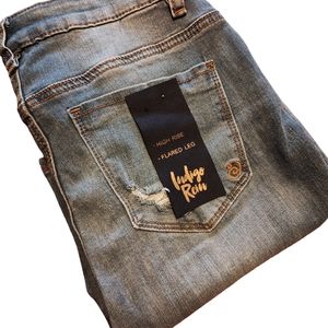 Indigo Rein High Rise Flared Leg Jeans - Women's Size 7